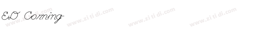 ED Corning字体转换